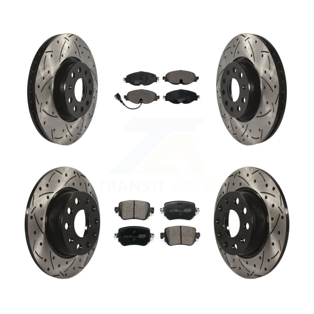 Transit Auto - KDT-100595 - Front and Rear Disc Brake Kits image 1