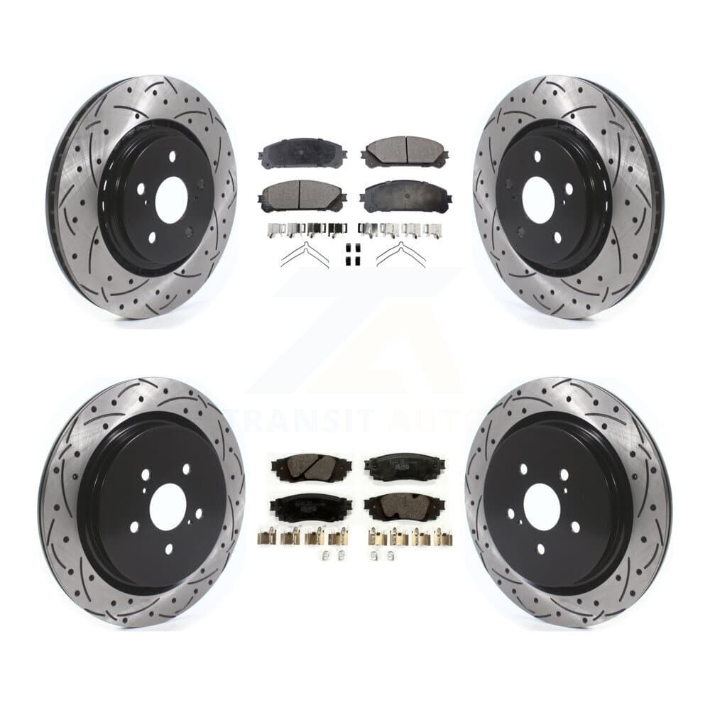 Transit Auto - KDT-100688 - Front and Rear Disc Brake Kits image 1