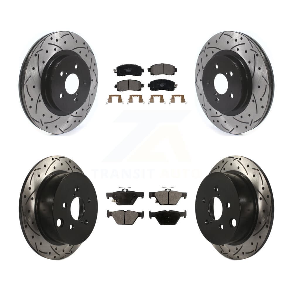 Transit Auto - KDT-100695 - Front and Rear Disc Brake Kits image 1