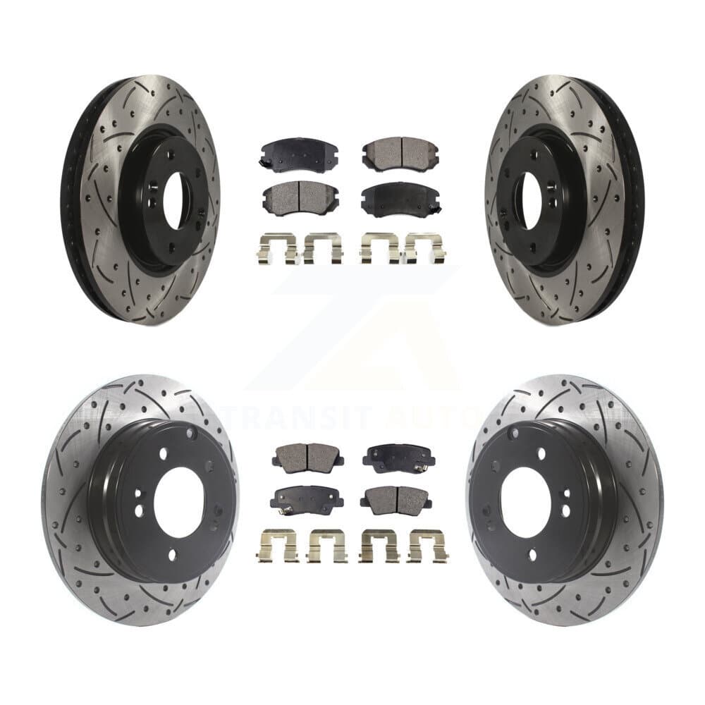 Transit Auto - KDT-100846 - Front and Rear Disc Brake Kits image 1