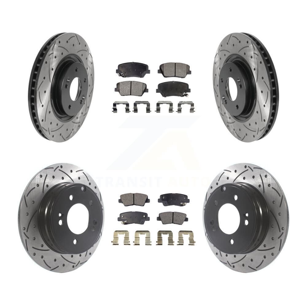 Transit Auto - KDT-100875 - Front and Rear Disc Brake Kits image 1