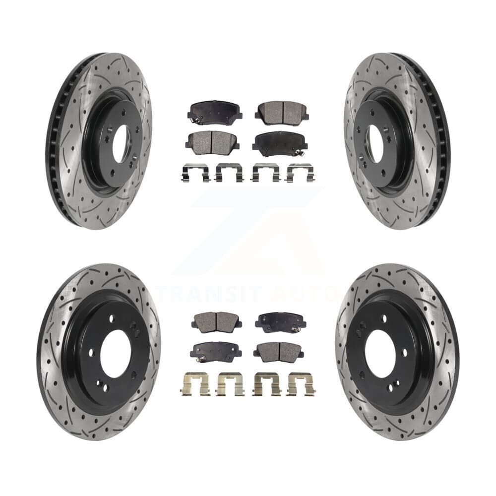 Transit Auto - KDT-100876 - Front and Rear Disc Brake Kits image 1