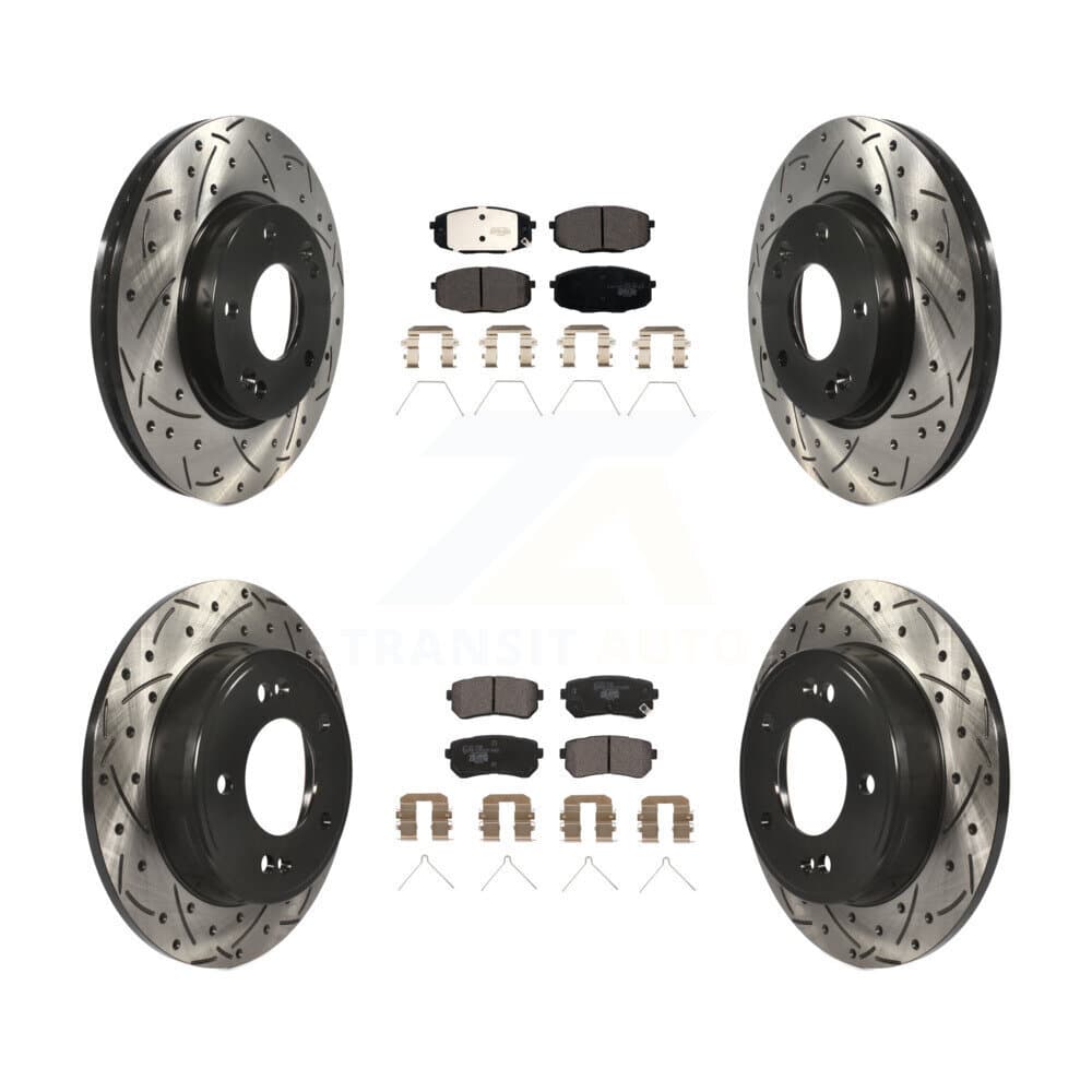 Transit Auto - KDT-101060 - Front and Rear Disc Brake Kits image 1