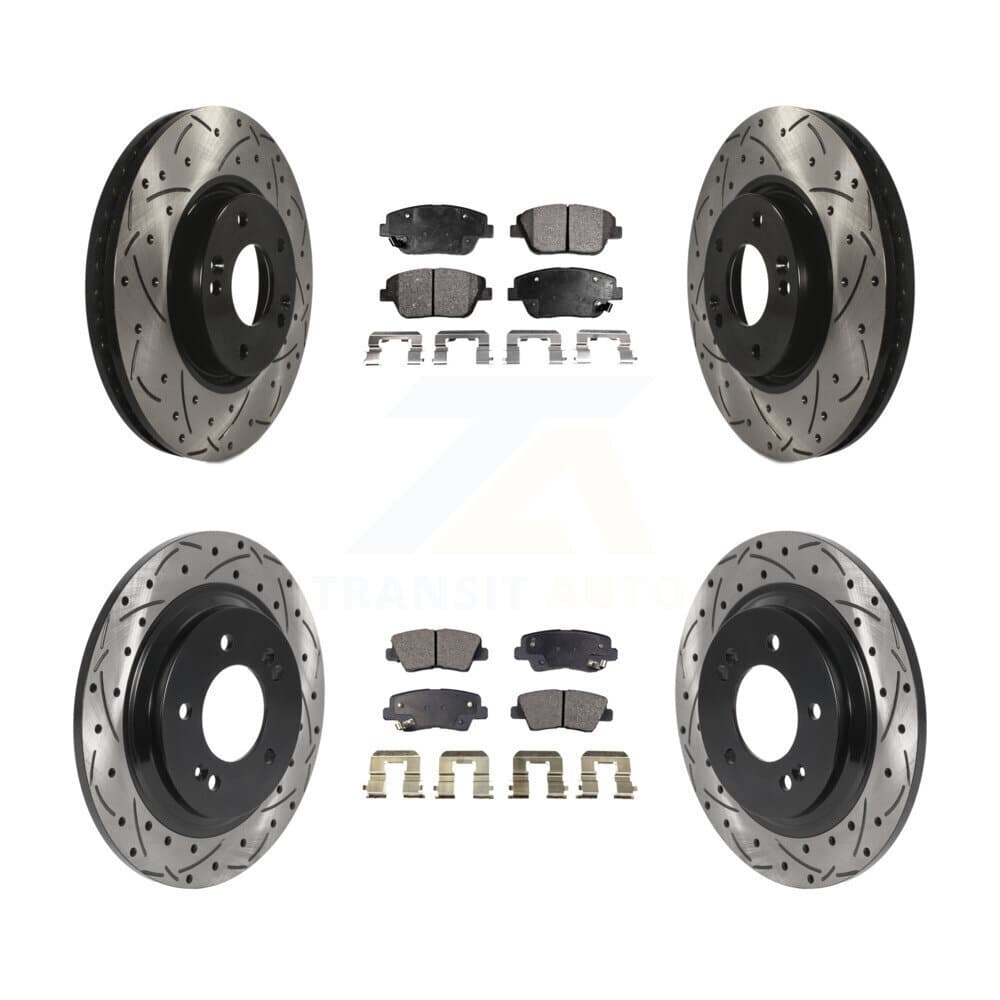 Transit Auto - KDT-101168 - Front and Rear Disc Brake Kits image 1