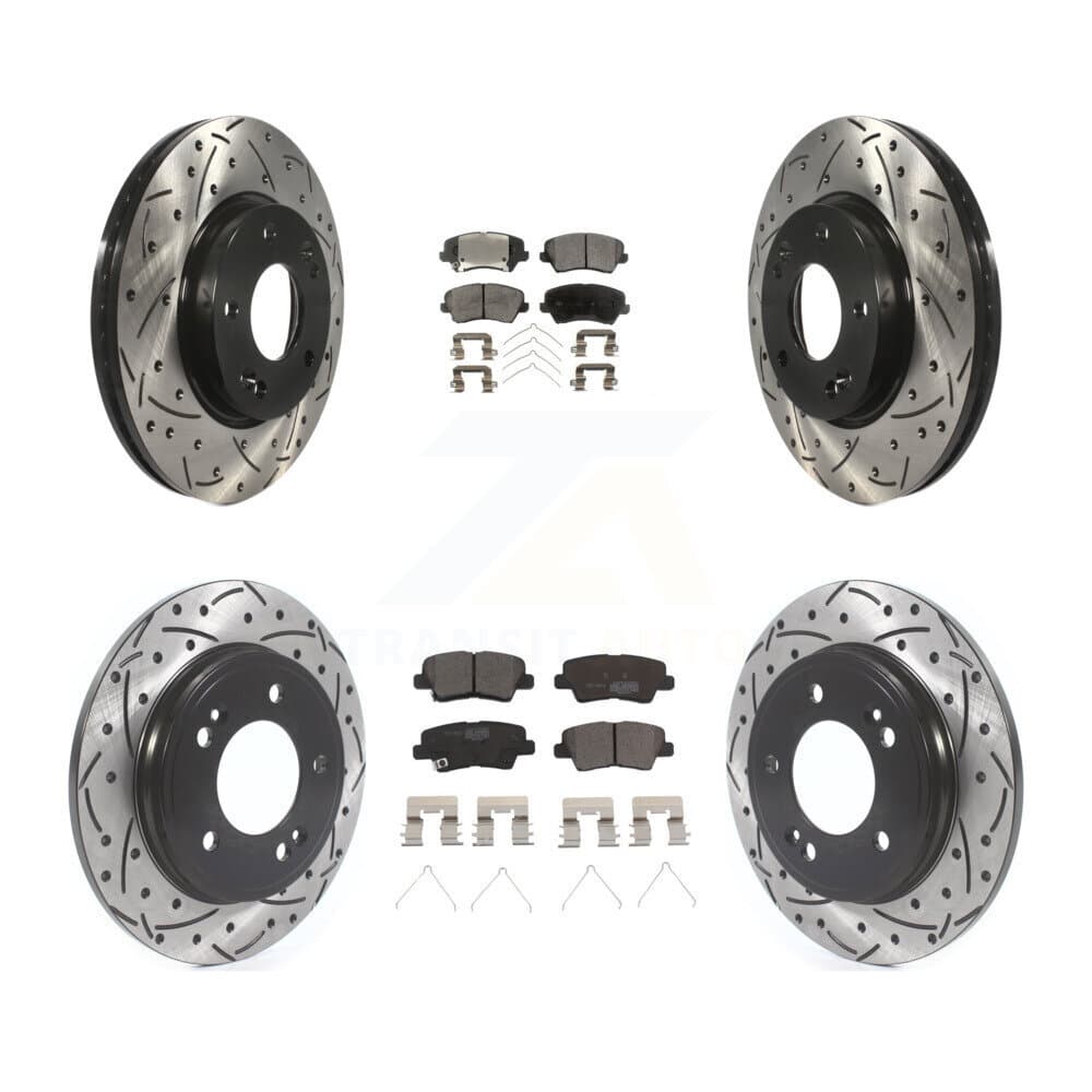 Transit Auto - KDT-101178 - Front and Rear Disc Brake Kits image 1