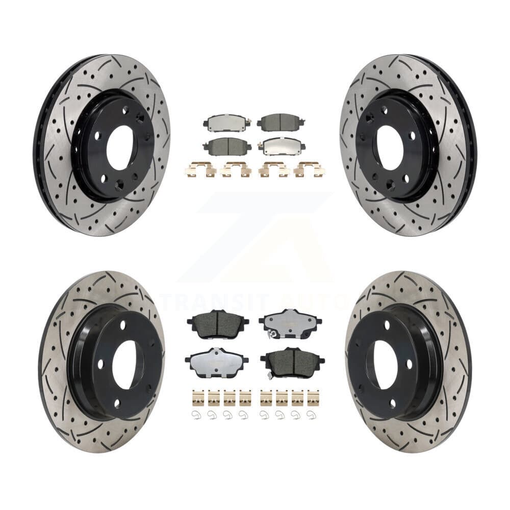Transit Auto - KDT-101224 - Front and Rear Disc Brake Kits image 1