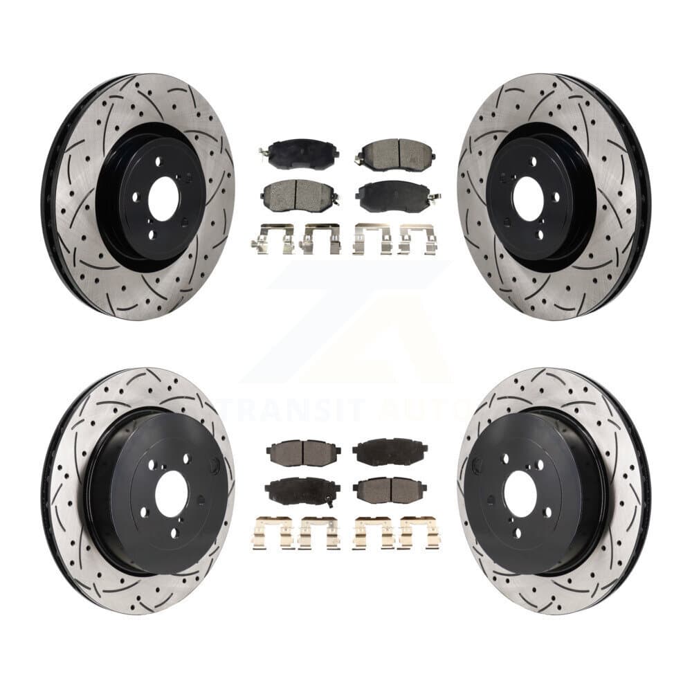 Transit Auto - KDT-101390 - Front and Rear Disc Brake Kits image 1