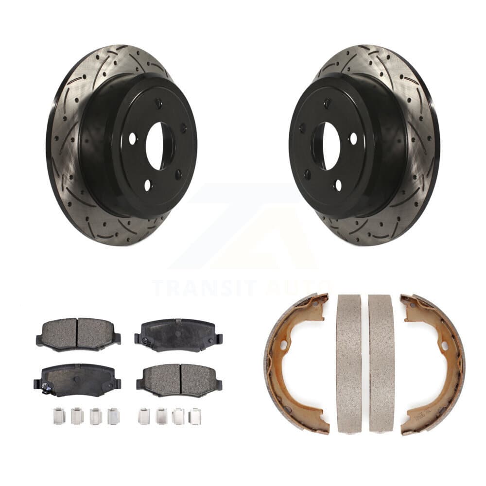 Transit Auto - KDT-101554 - Rear Disc Brake Kits image 1