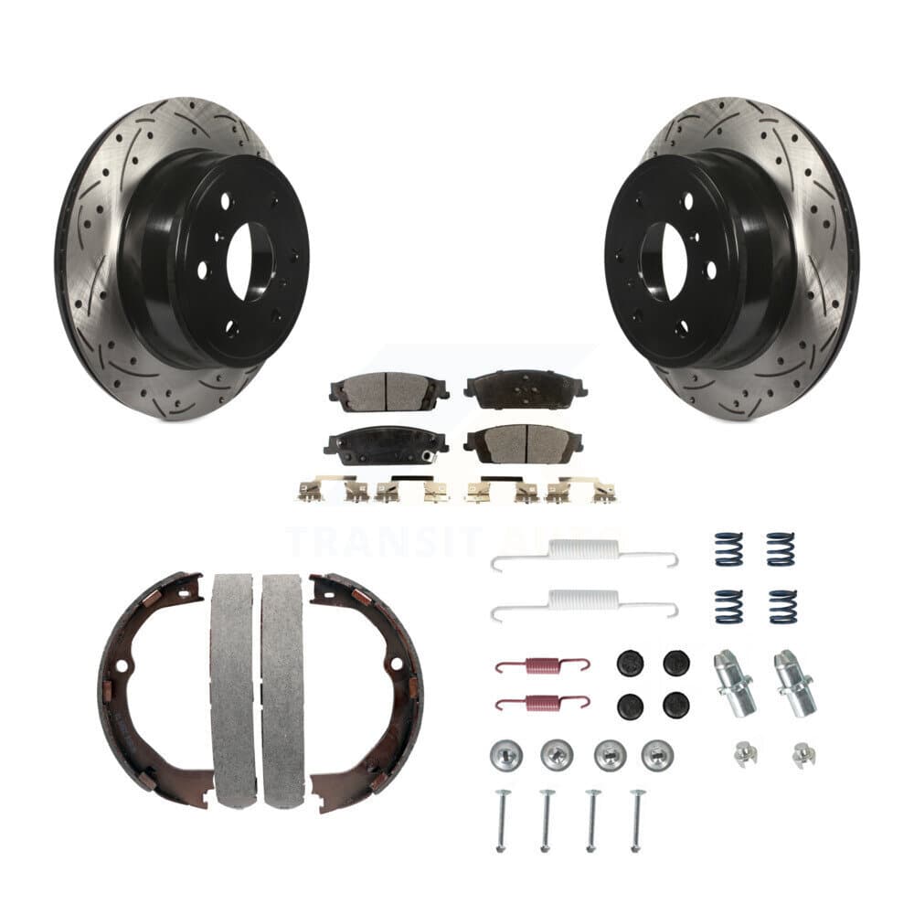 Transit Auto - KDT-101678 - Rear Disc Brake Kits image 1