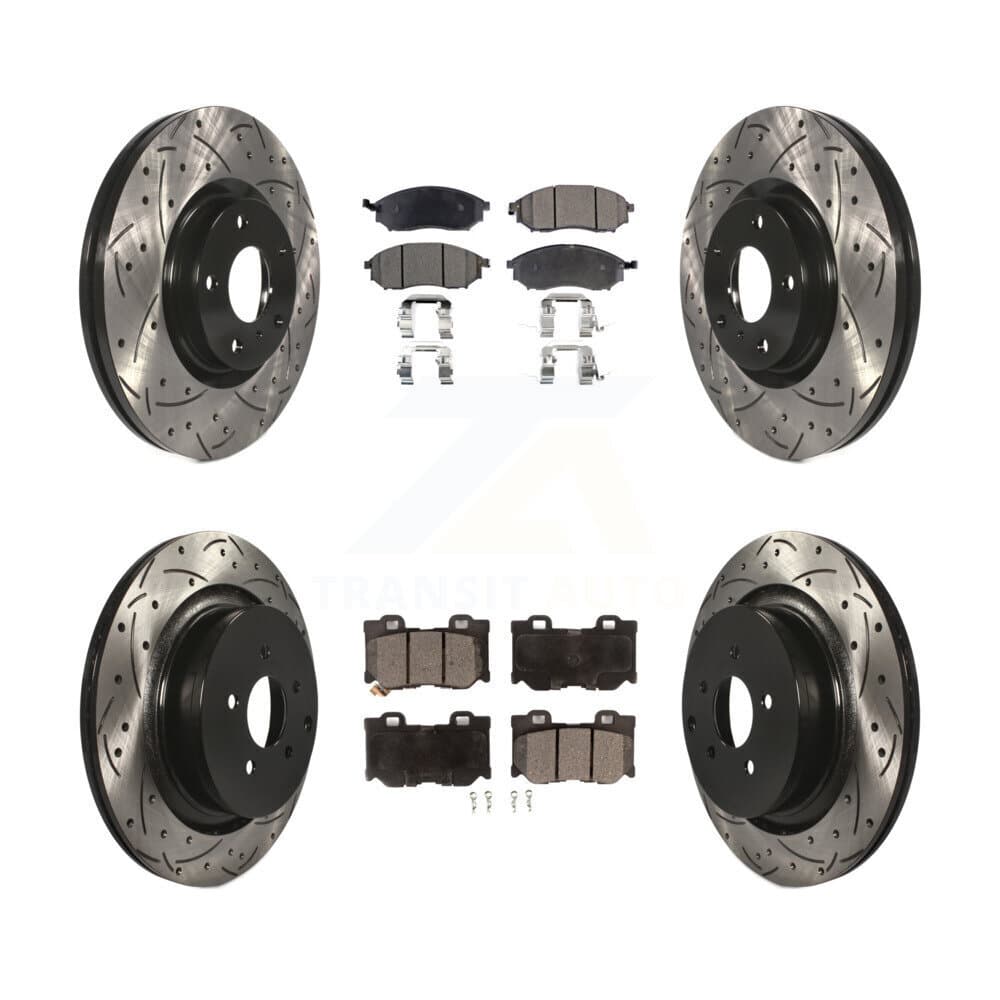 Transit Auto - KDT-101885 - Front and Rear Disc Brake Kits image 1