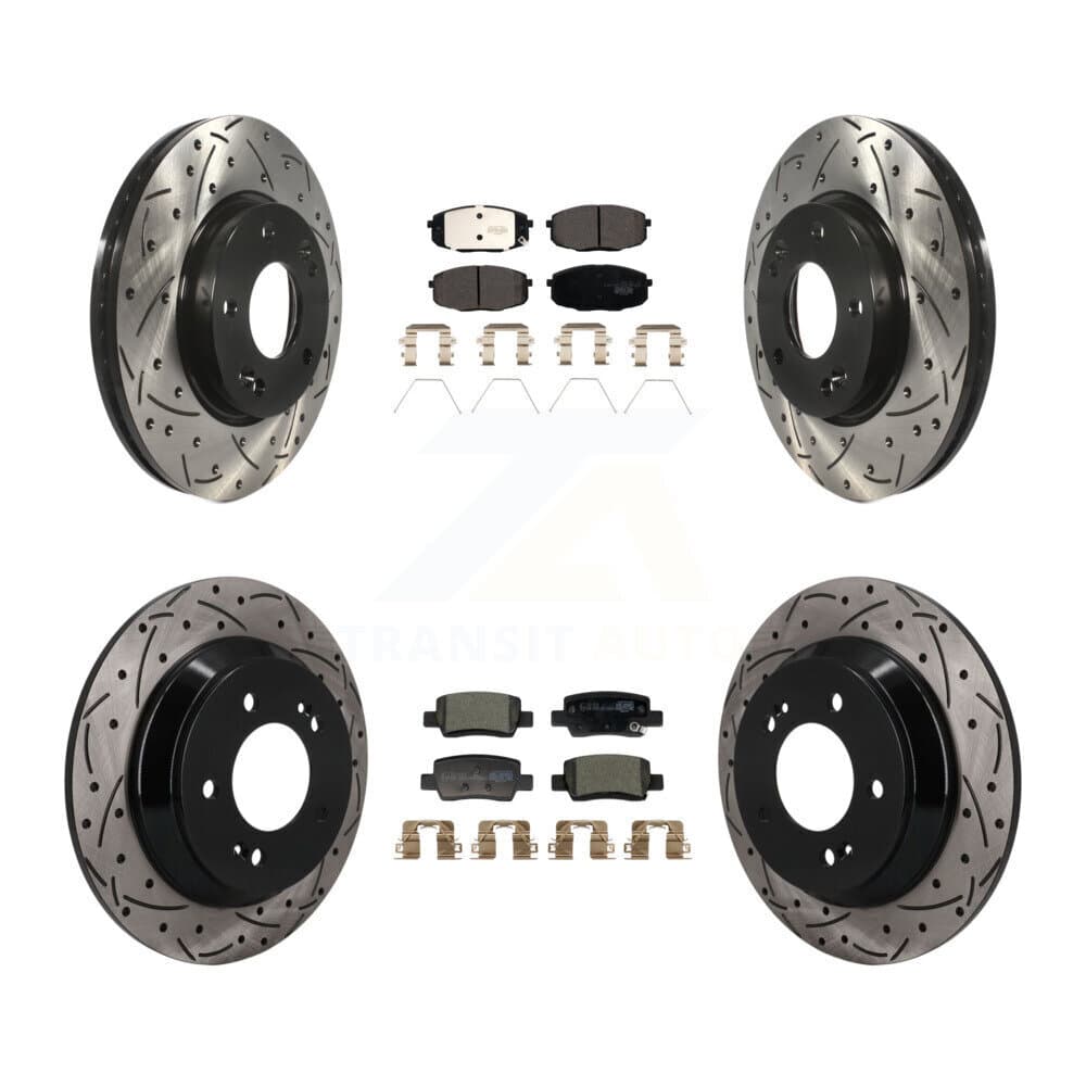 Transit Auto - KDT-101892 - Front and Rear Disc Brake Kits image 1