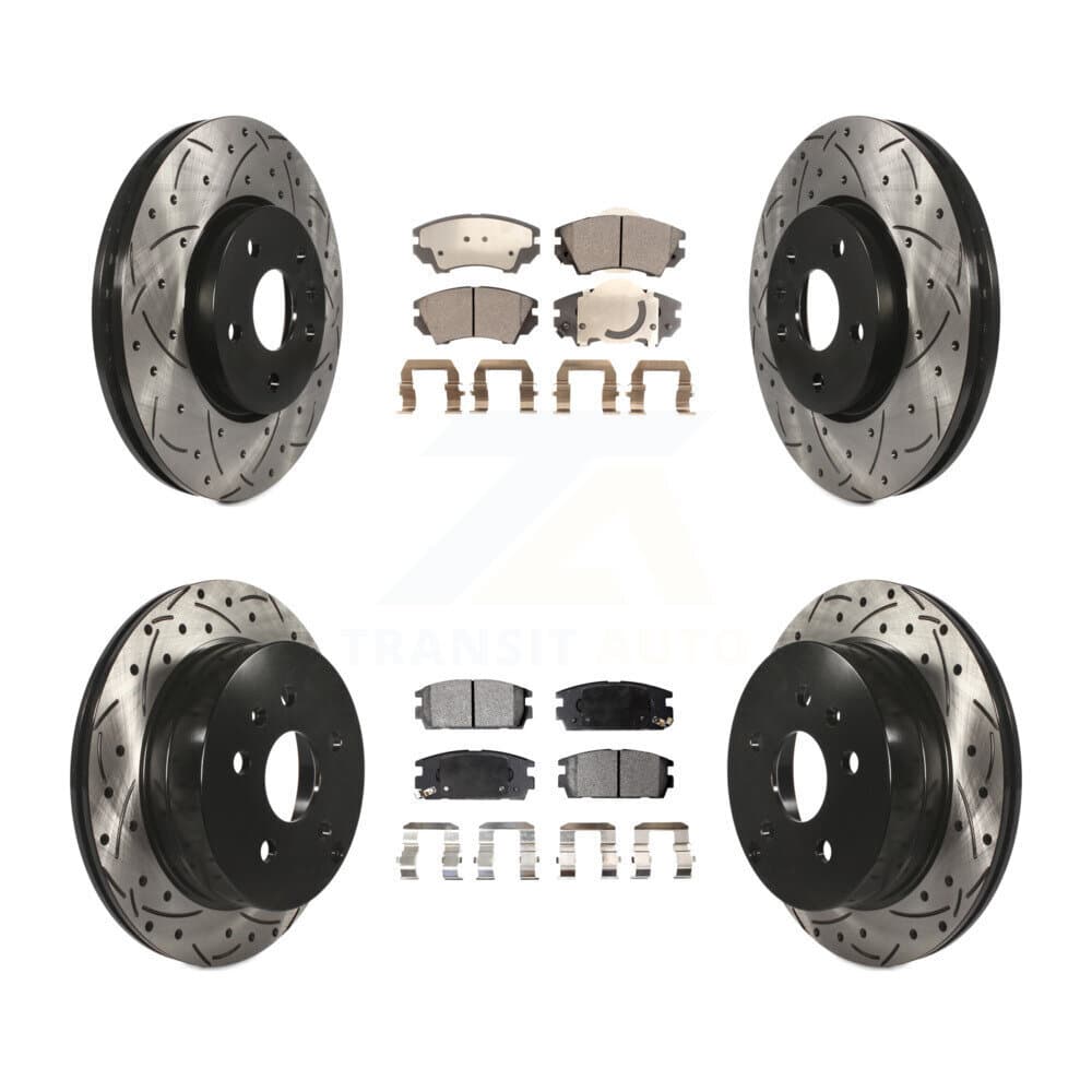 Transit Auto - KDT-101896 - Front and Rear Disc Brake Kits image 1
