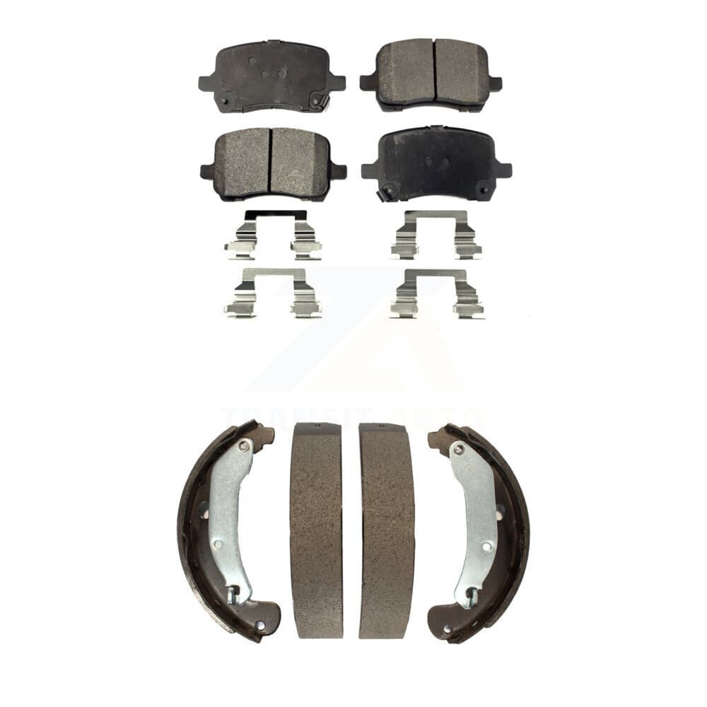 Transit Auto - KFN-100003 - Front and Rear Disc Brake Pad Kits image 1