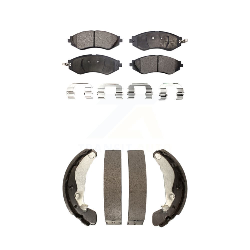 Transit Auto - KFN-100005 - Front and Rear Disc Brake Pad Kits image 1