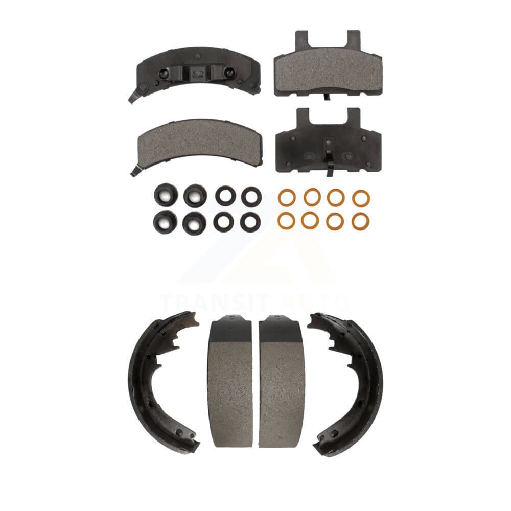 Transit Auto - KFN-100054 - Front and Rear Disc Brake Pad Kits image 1