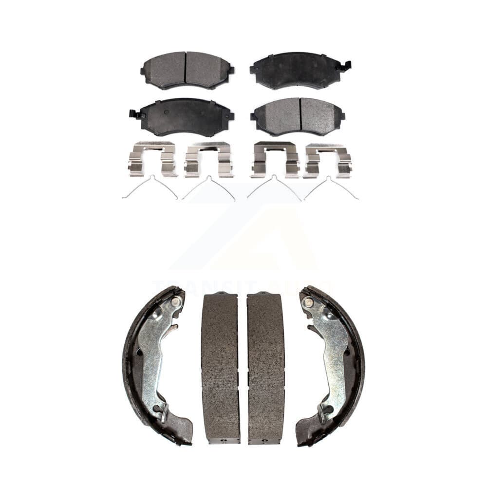 Transit Auto - KFN-100120 - Front and Rear Disc Brake Pad Kits image 1