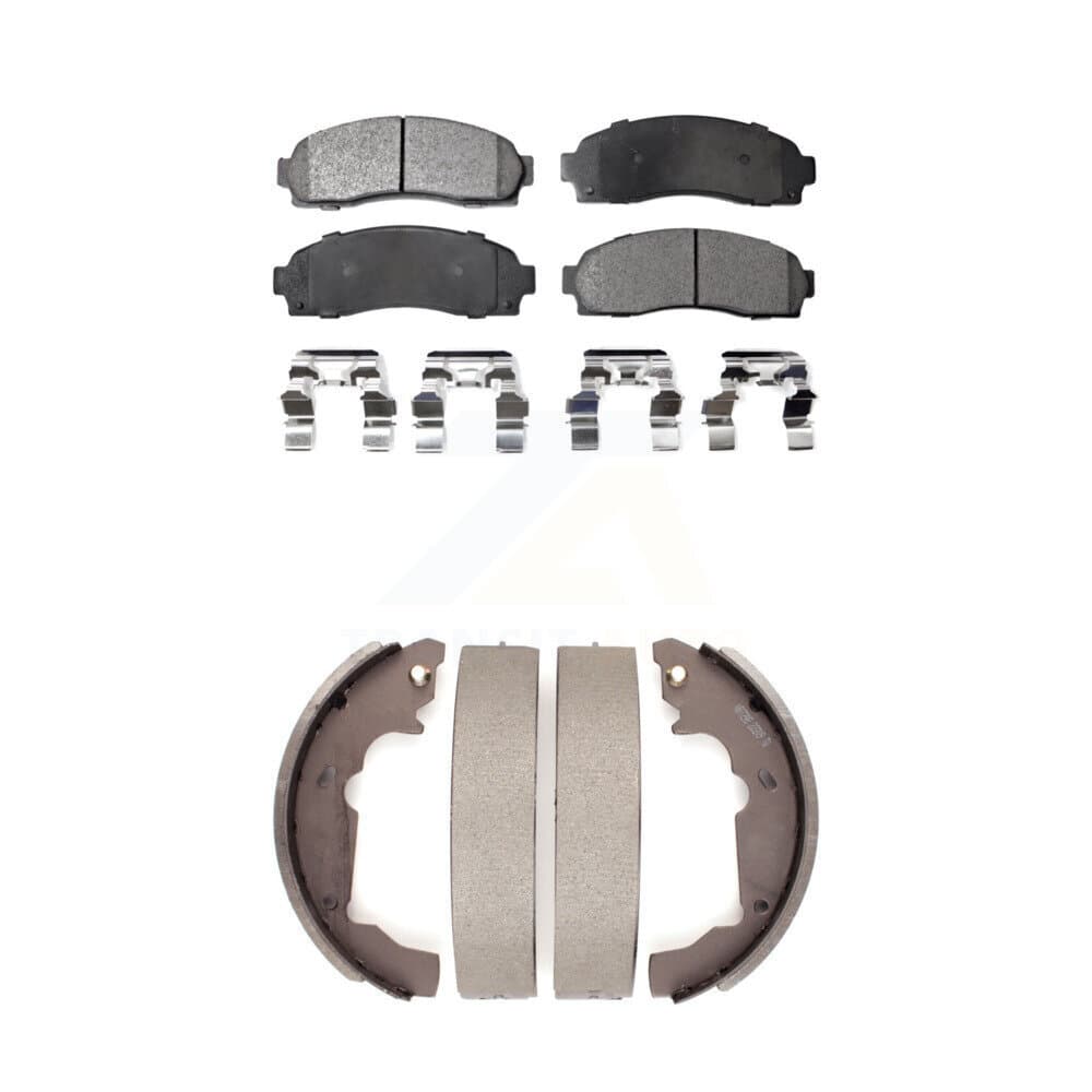 Transit Auto - KFN-100152 - Front and Rear Disc Brake Pad Kits image 1