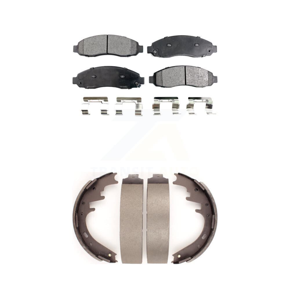 Transit Auto - KFN-100202 - Front and Rear Disc Brake Pad Kits image 1