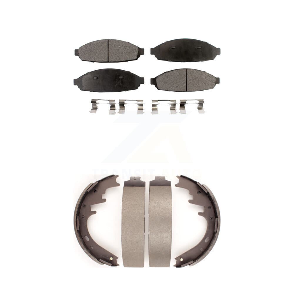 Transit Auto - KFN-100222 - Front and Rear Disc Brake Pad Kits image 1