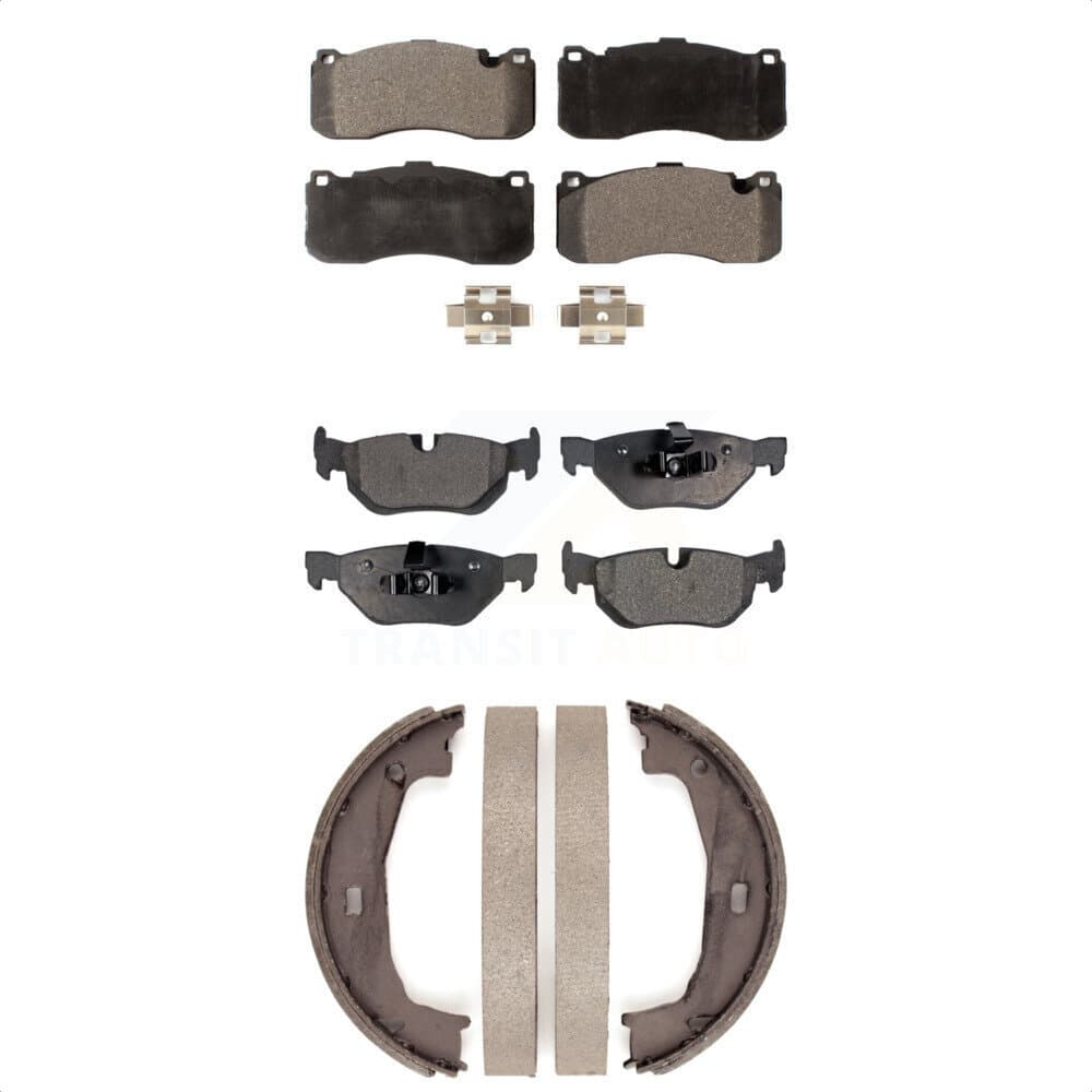 Transit Auto - KFN-100493 - Front and Rear Disc Brake Pad Kits image 1
