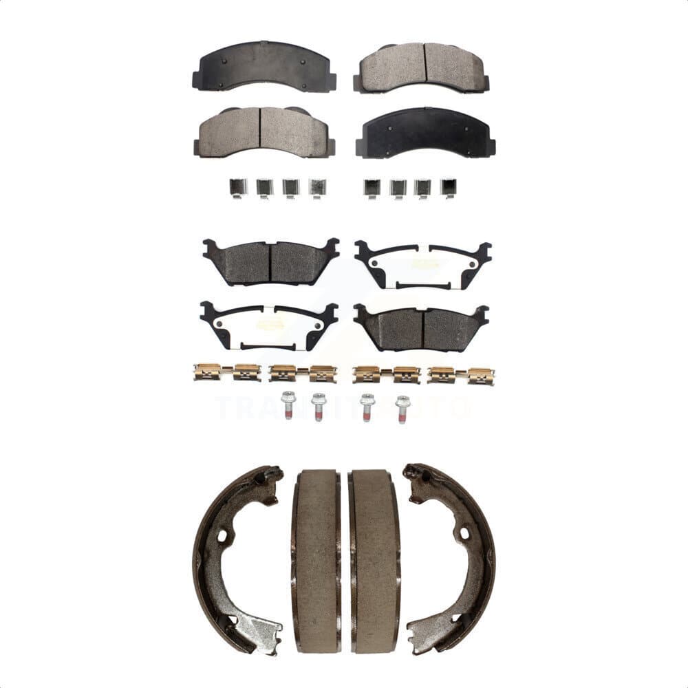 Transit Auto - KFN-100513 - Front and Rear Disc Brake Pad Kits image 1
