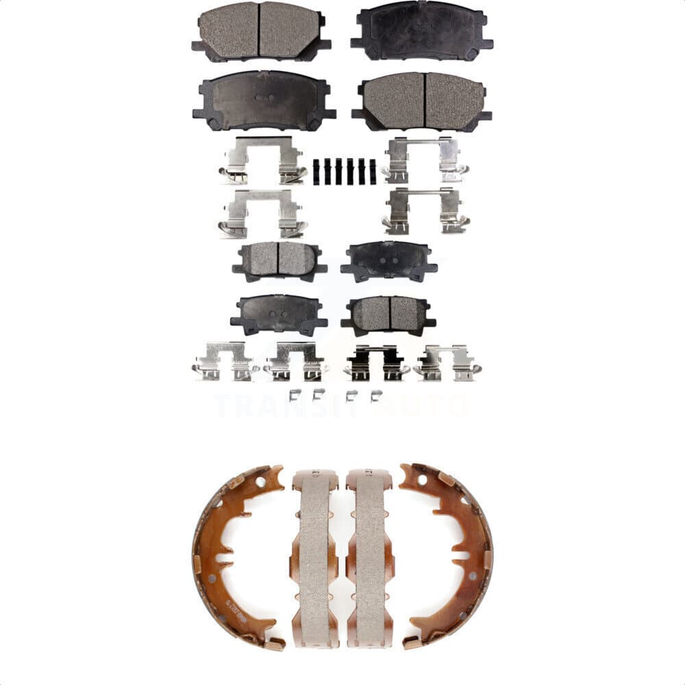 Transit Auto - KFN-100552 - Front and Rear Disc Brake Pad Kits image 1