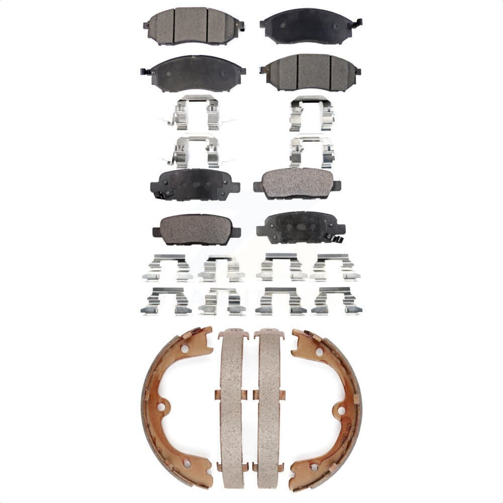 Transit Auto - KFN-100574 - Front and Rear Disc Brake Pad Kits image 1