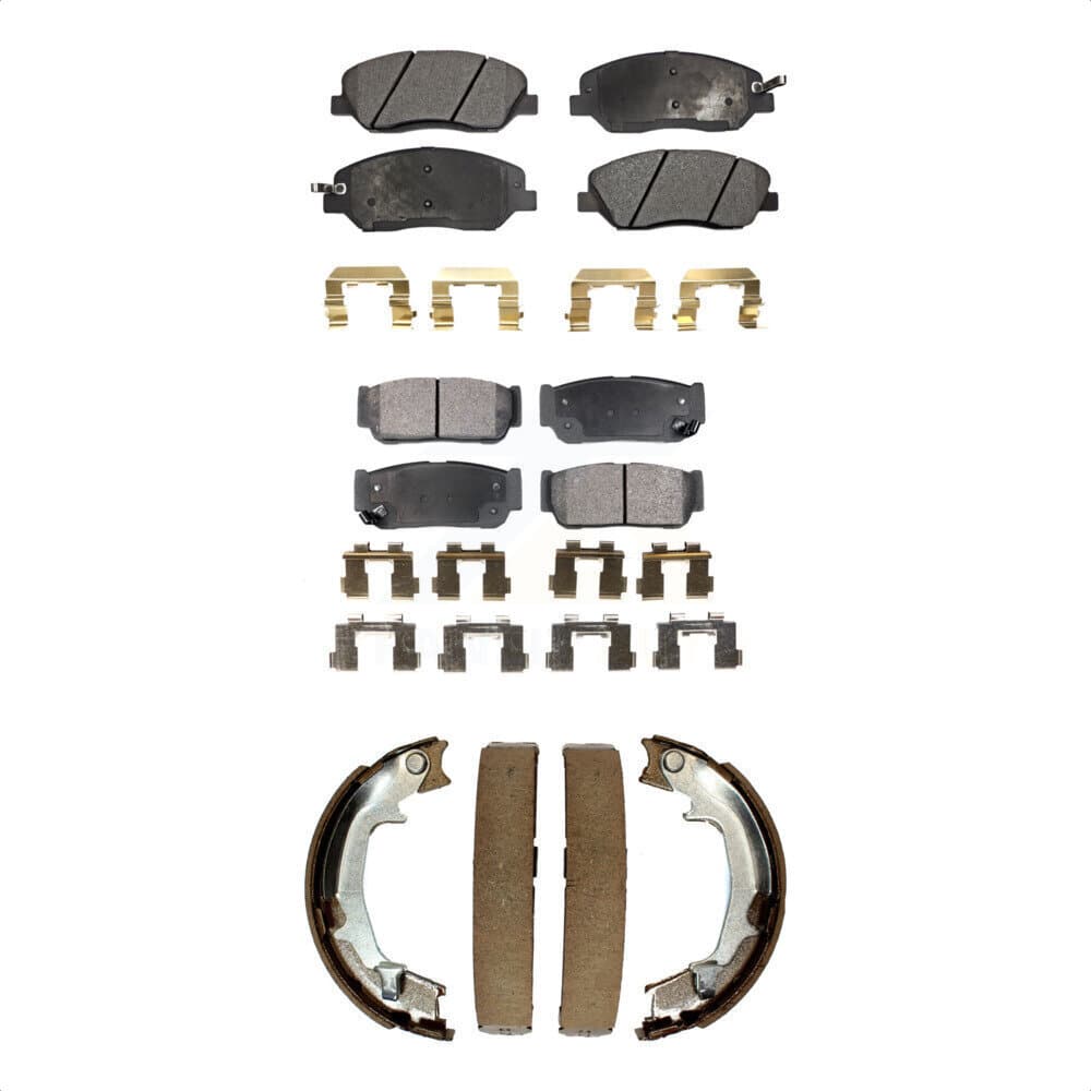 Transit Auto - KFN-100578 - Front and Rear Disc Brake Pad Kits image 1