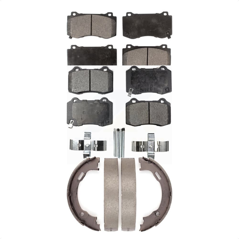 Transit Auto - KFN-100605 - Front and Rear Disc Brake Pad Kits image 1