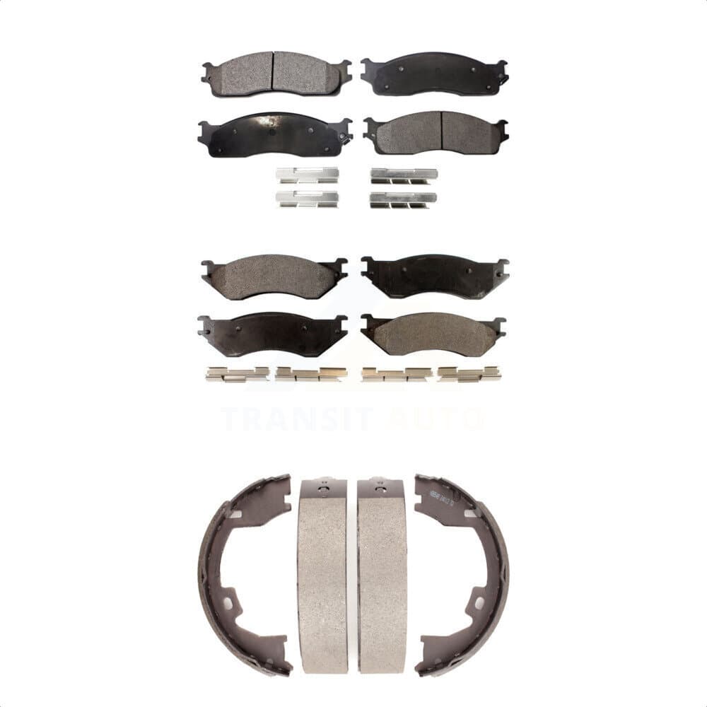 Transit Auto - KFN-100613 - Front and Rear Disc Brake Pad Kits image 1
