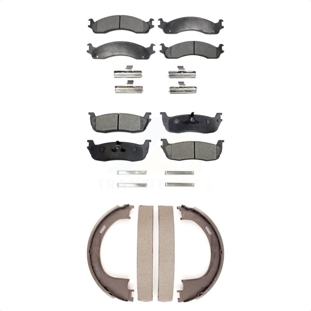 Transit Auto - KFN-100625 - Front and Rear Disc Brake Pad Kits image 1