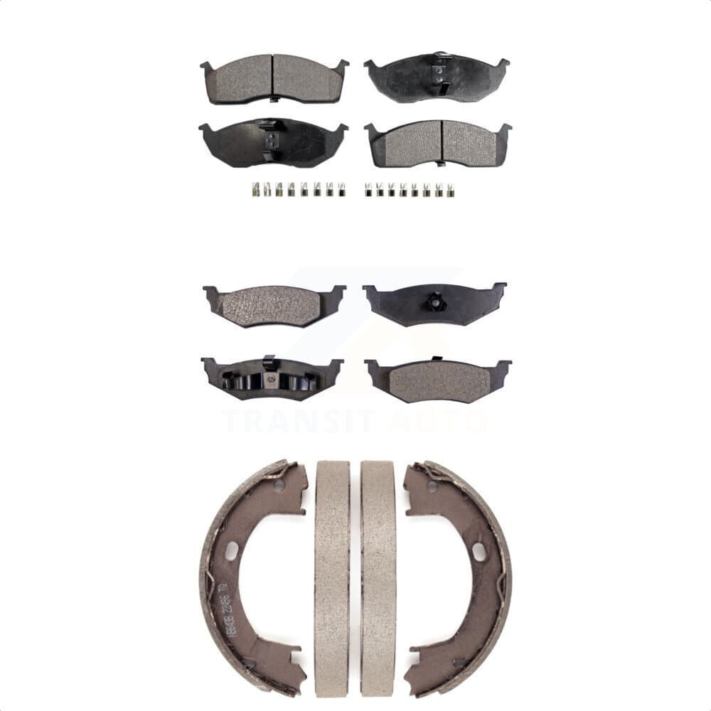 Transit Auto - KFN-100645 - Front and Rear Disc Brake Pad Kits image 1