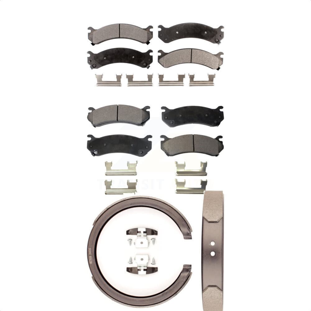 Transit Auto - KFN-100652 - Front and Rear Disc Brake Pad Kits image 1