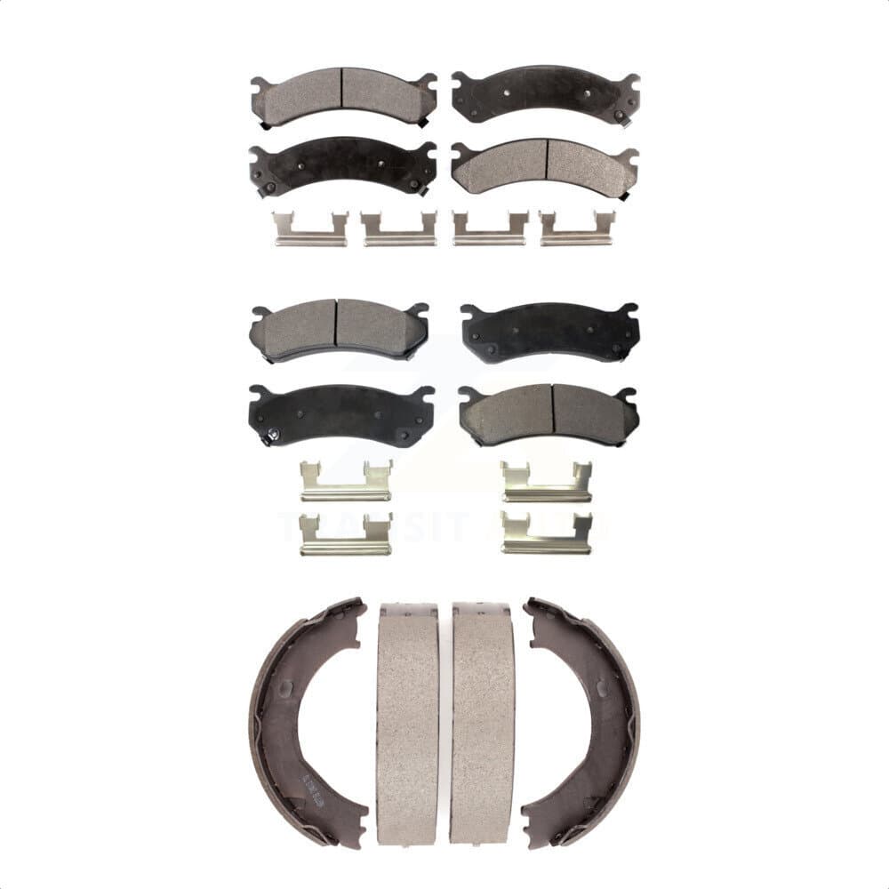 Transit Auto - KFN-100653 - Front and Rear Disc Brake Pad Kits image 1