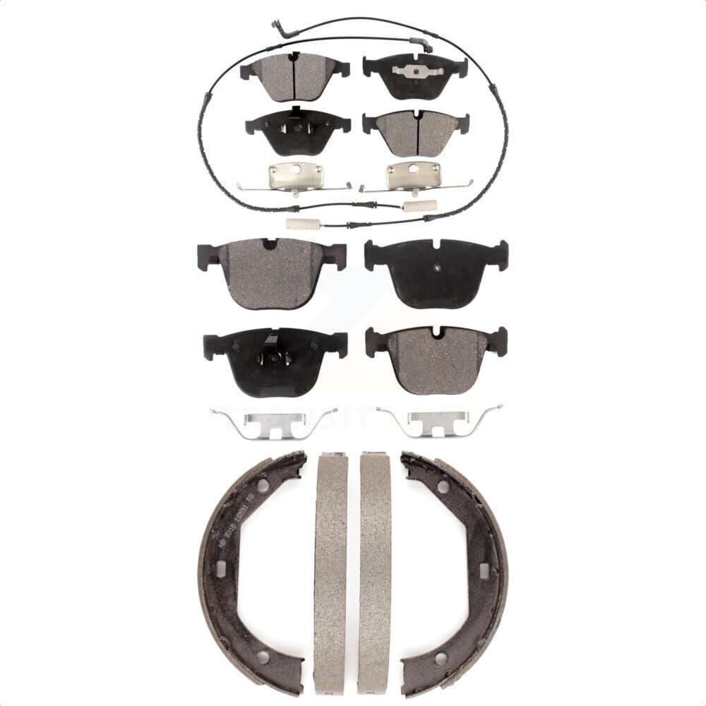Transit Auto - KFN-100672 - Front and Rear Disc Brake Pad Kits image 1