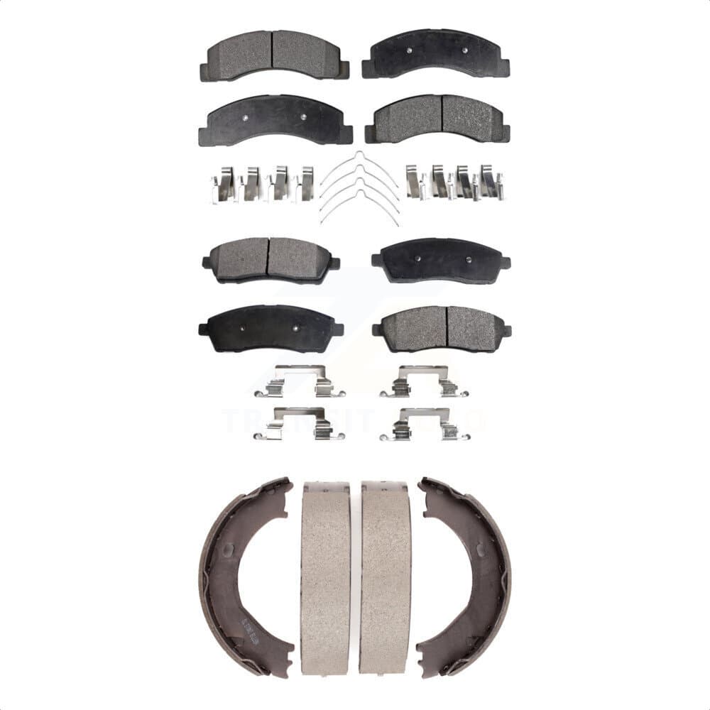 Transit Auto - KFN-100707 - Front and Rear Disc Brake Pad Kits image 1