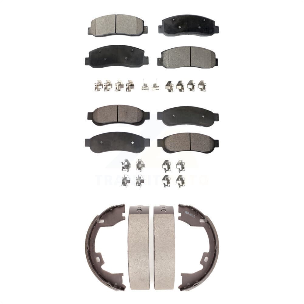 Transit Auto - KFN-100715 - Front and Rear Disc Brake Pad Kits image 1