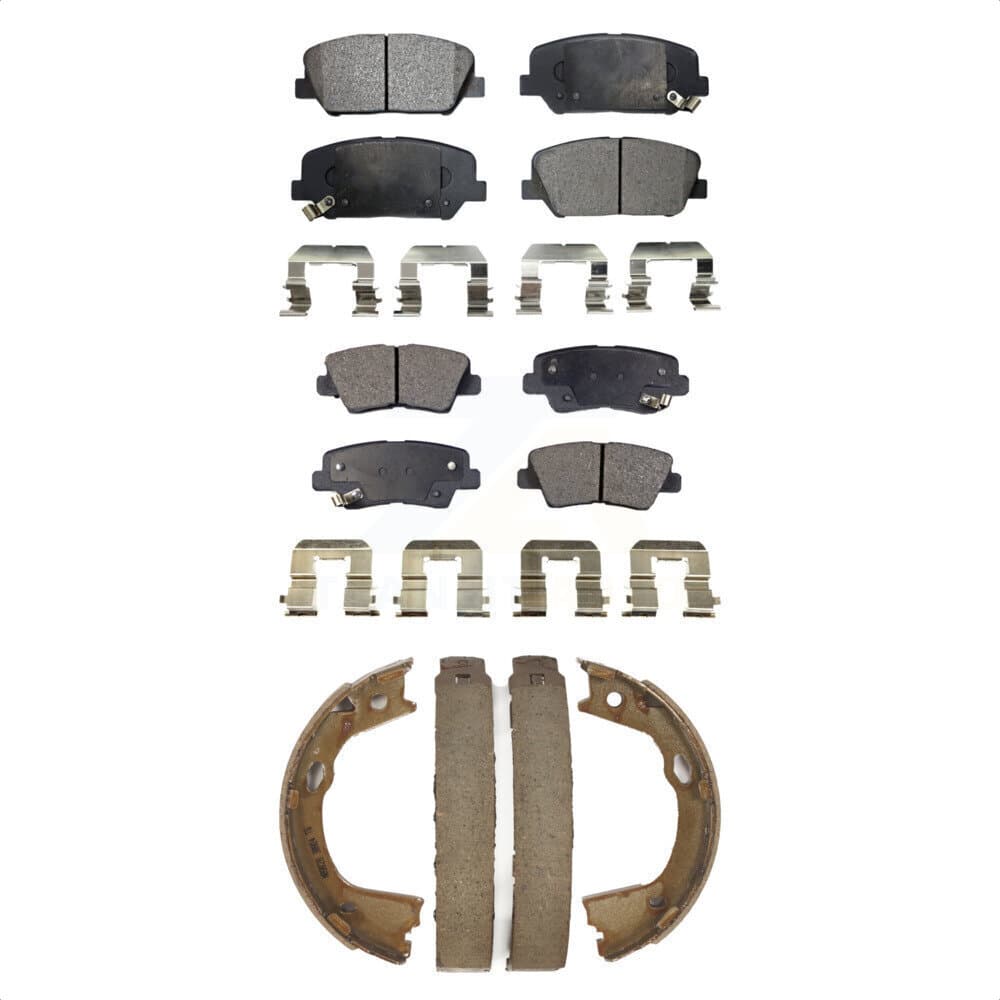 Transit Auto - KFN-100723 - Front and Rear Disc Brake Pad Kits image 1