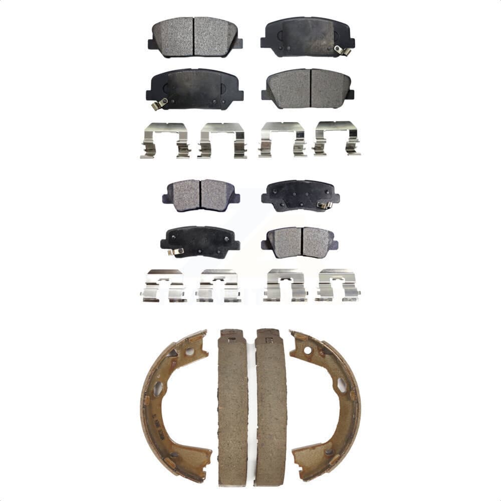 Transit Auto - KFN-100724 - Front and Rear Disc Brake Pad Kits image 1