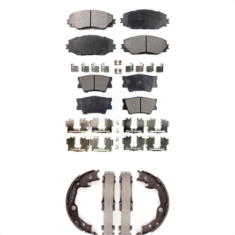 Transit Auto - KFN-100754 - Front and Rear Disc Brake Pad Kits image 1