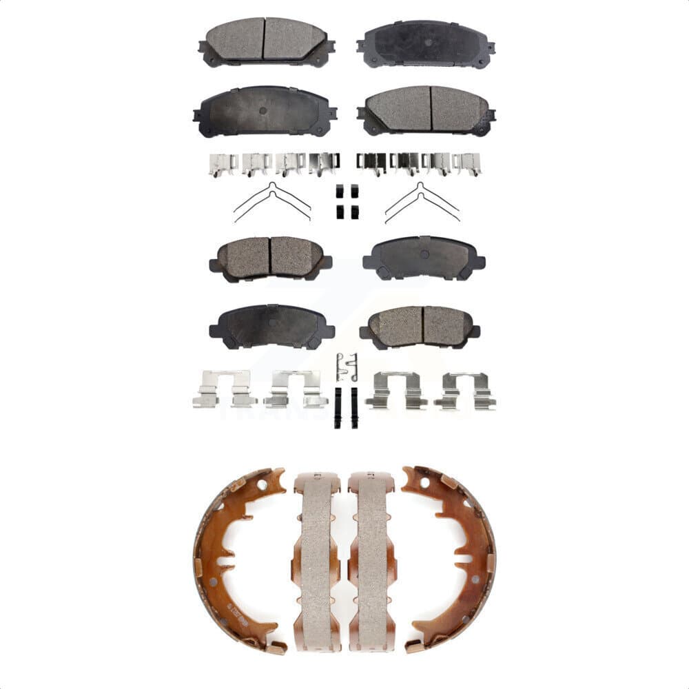 Transit Auto - KFN-100851 - Front and Rear Disc Brake Pad Kits image 1