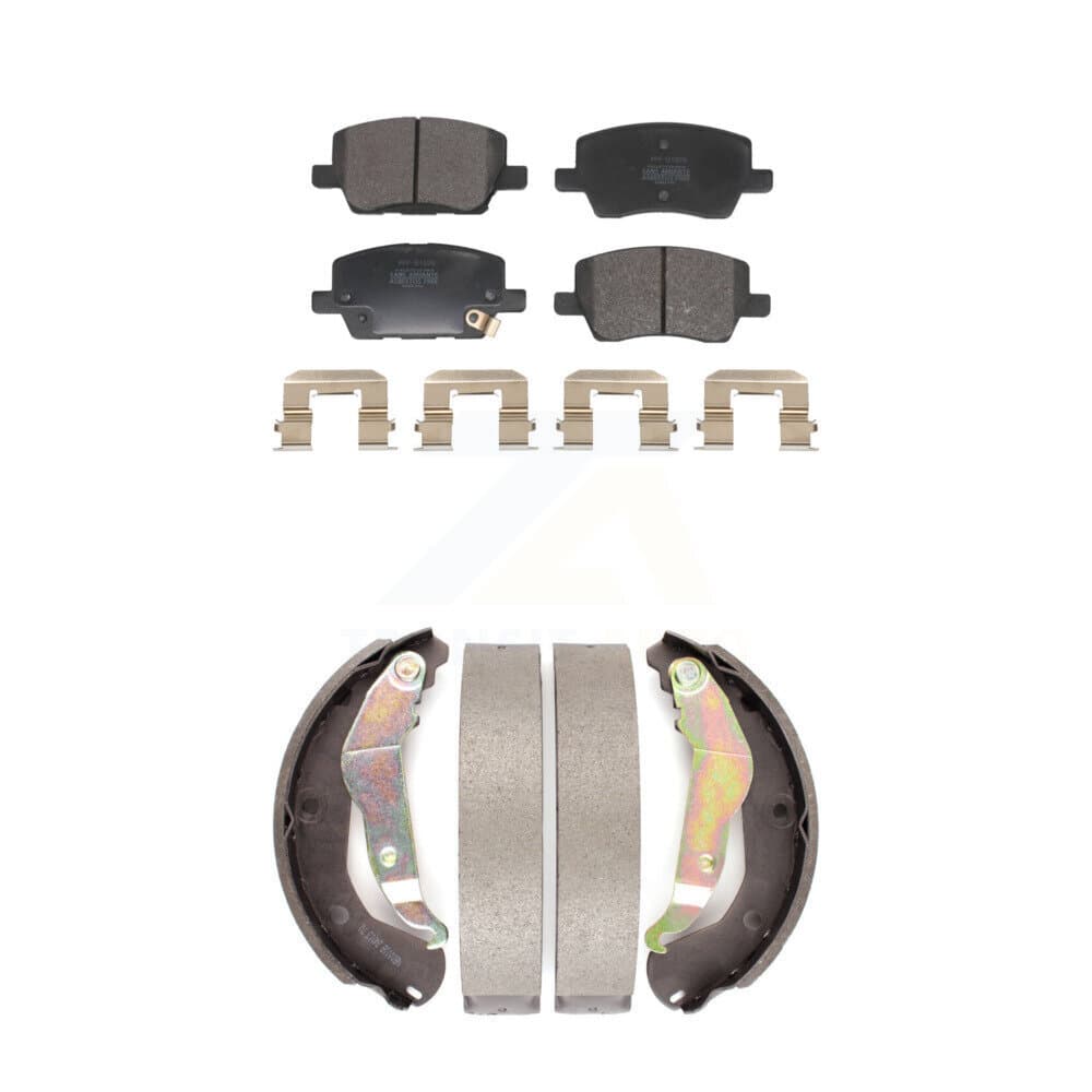 Transit Auto - KFN-100860 - Front and Rear Disc Brake Pad Kits image 1