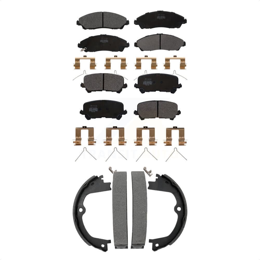 Transit Auto - KFN-100873 - Front and Rear Disc Brake Pad Kits image 1