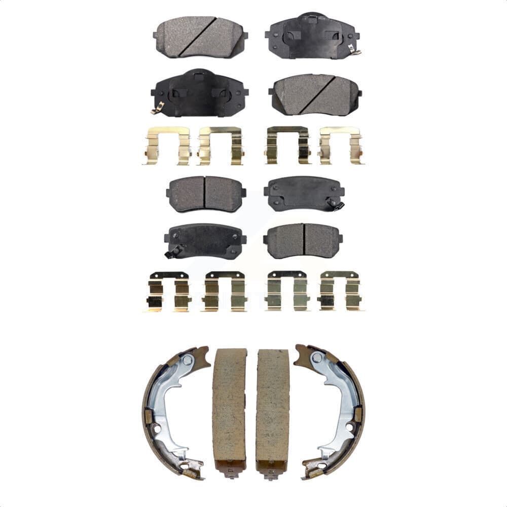 Transit Auto - KFN-100905 - Front and Rear Disc Brake Pad Kits image 1