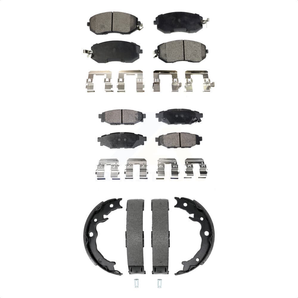 Transit Auto - KFN-100928 - Front and Rear Disc Brake Pad Kits image 1