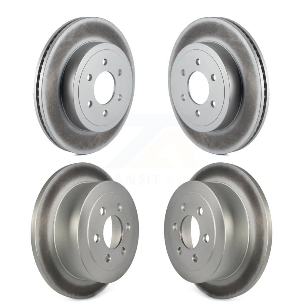 Genius - KG-100830 - Front and Rear Disc Brake Rotor Kits image 1