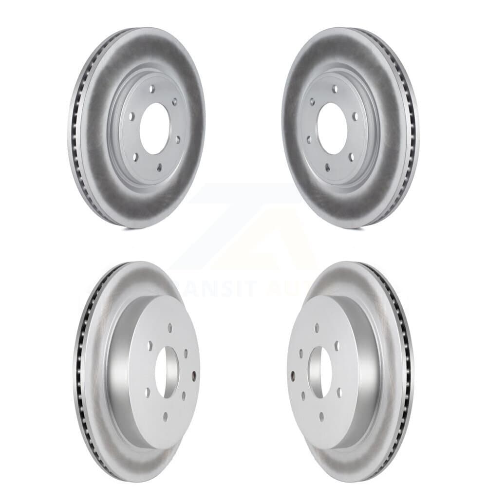 Genius - KG-101079 - Front and Rear Disc Brake Rotor Kits image 1