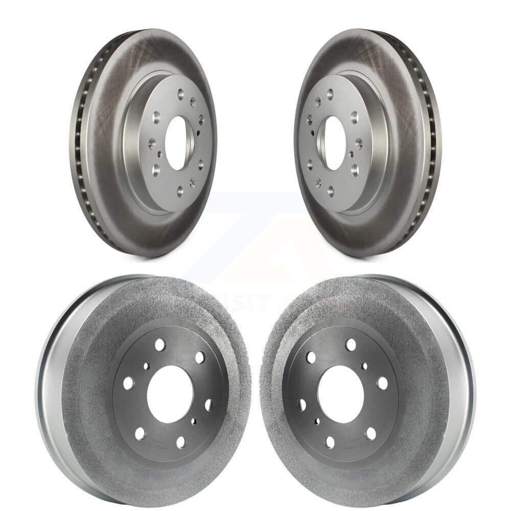 Genius - KG-101451 - Front and Rear Disc Brake Rotor and Hub Assembly Kits image 1