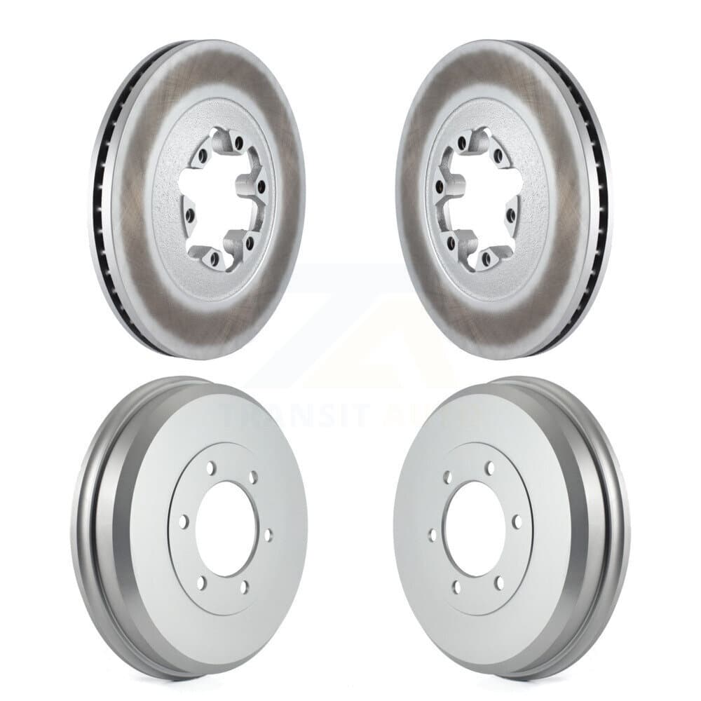 Genius - KG-101455 - Front and Rear Disc Brake Rotor and Hub Assembly Kits image 1
