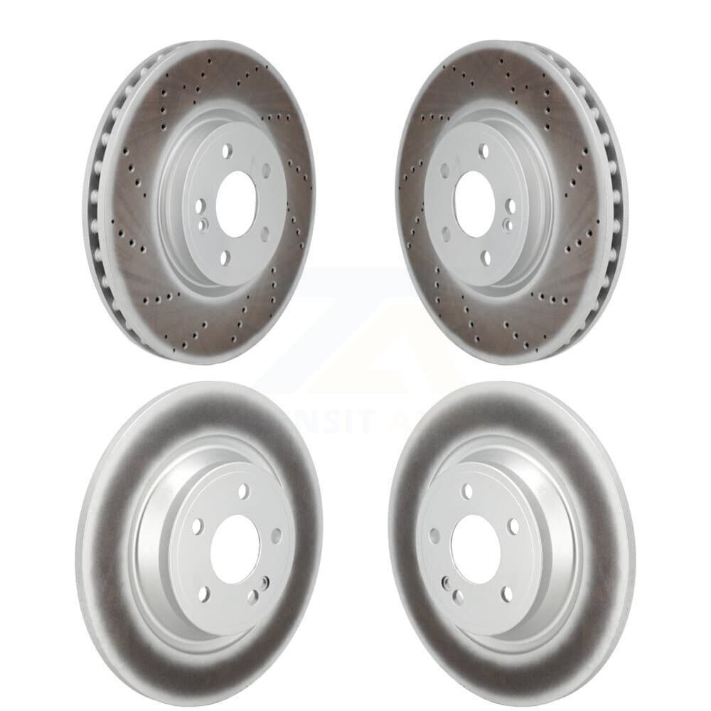 Genius - KG-101897 - Front and Rear Disc Brake Rotor Kits image 1